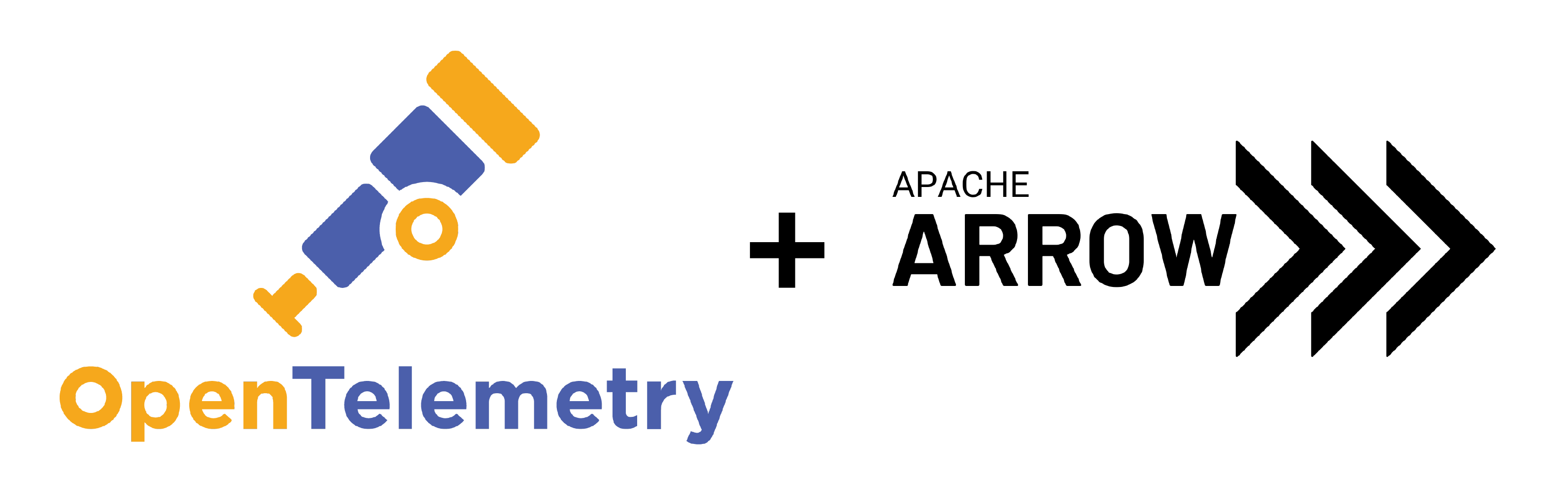 OpenTelemetry + Apache Arrow ロゴ
